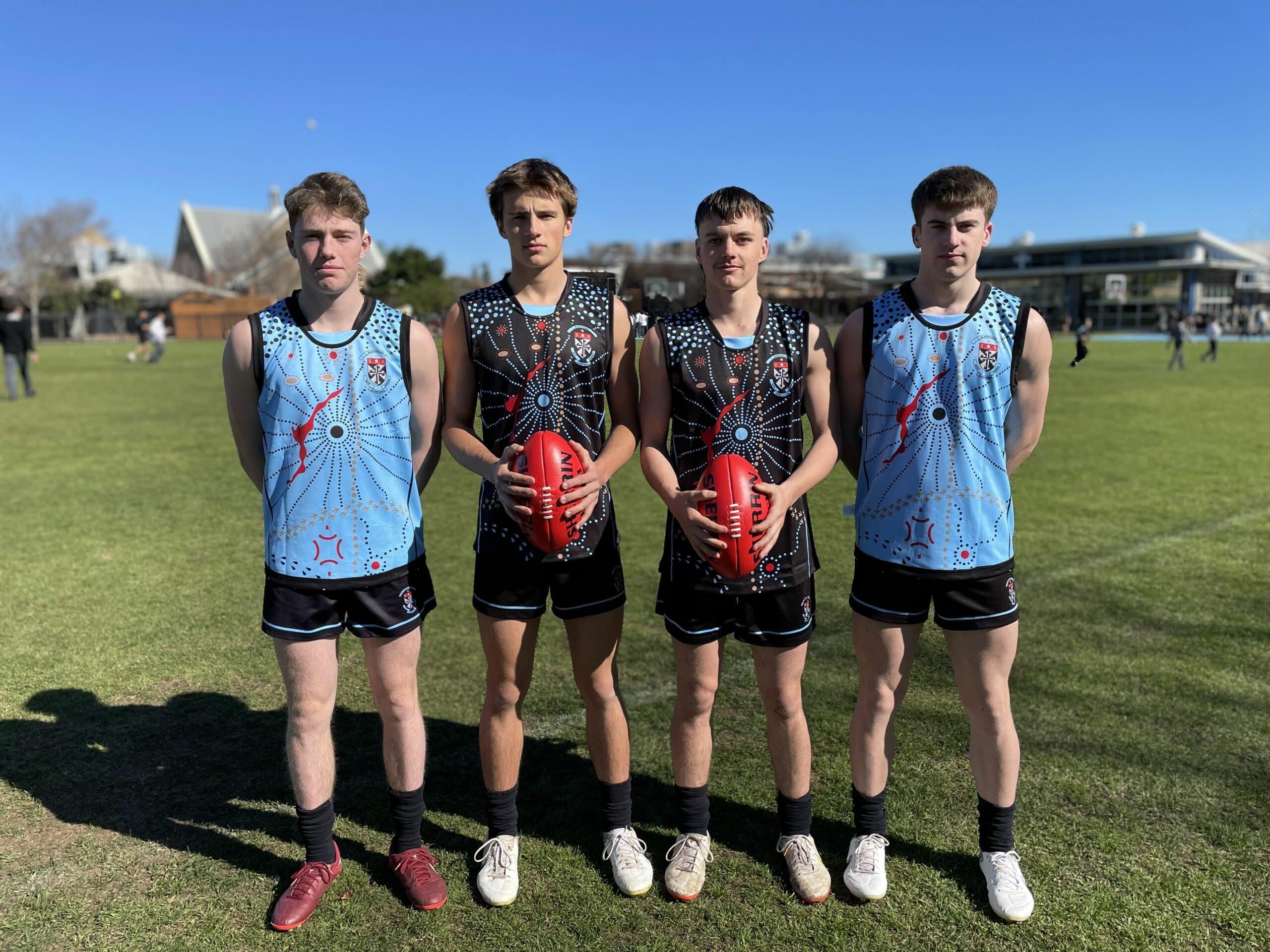 Blackfriars’ inaugural First XVIII Indigenous guernsey unveiled
