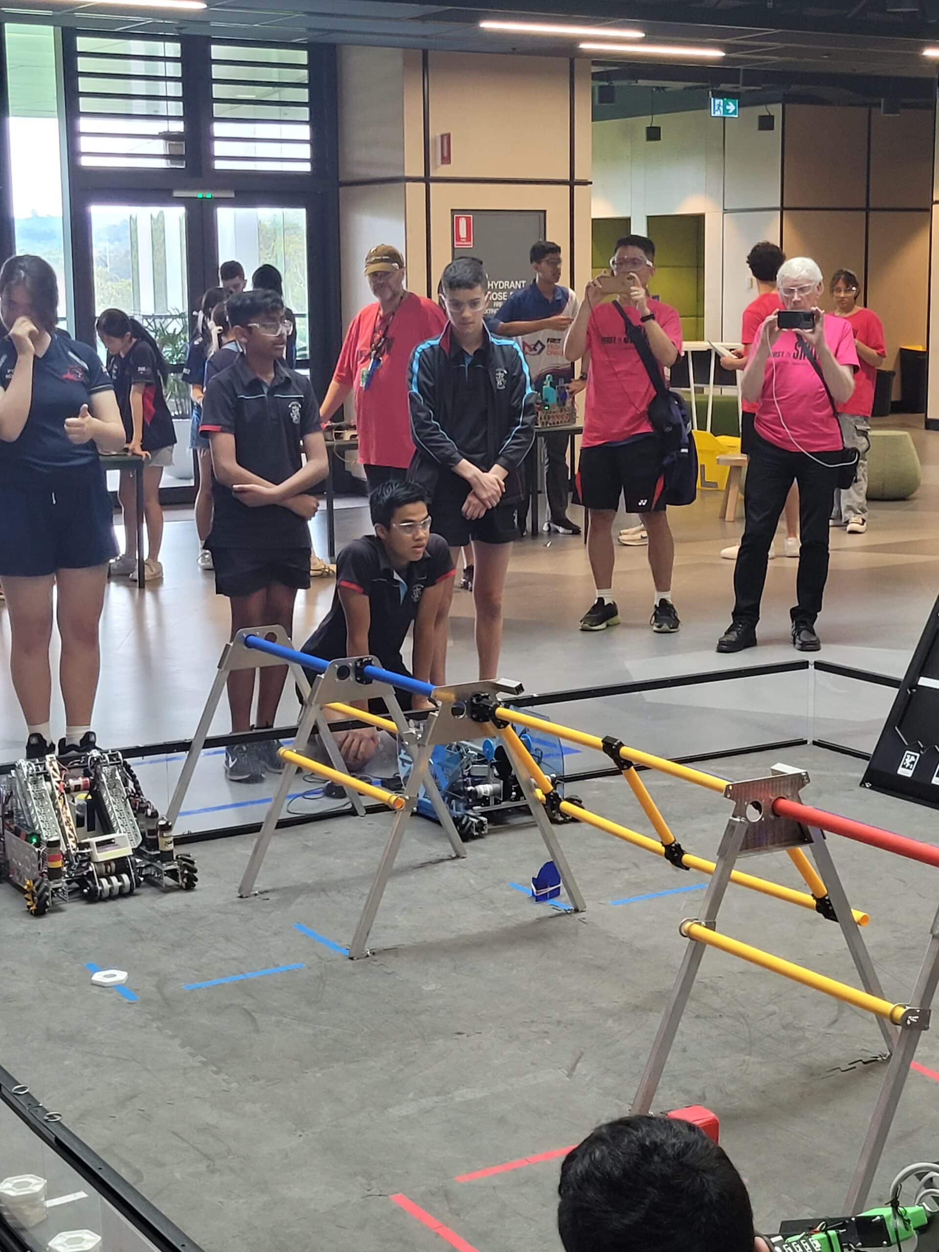Blackfriars makes debut in national robotics competition