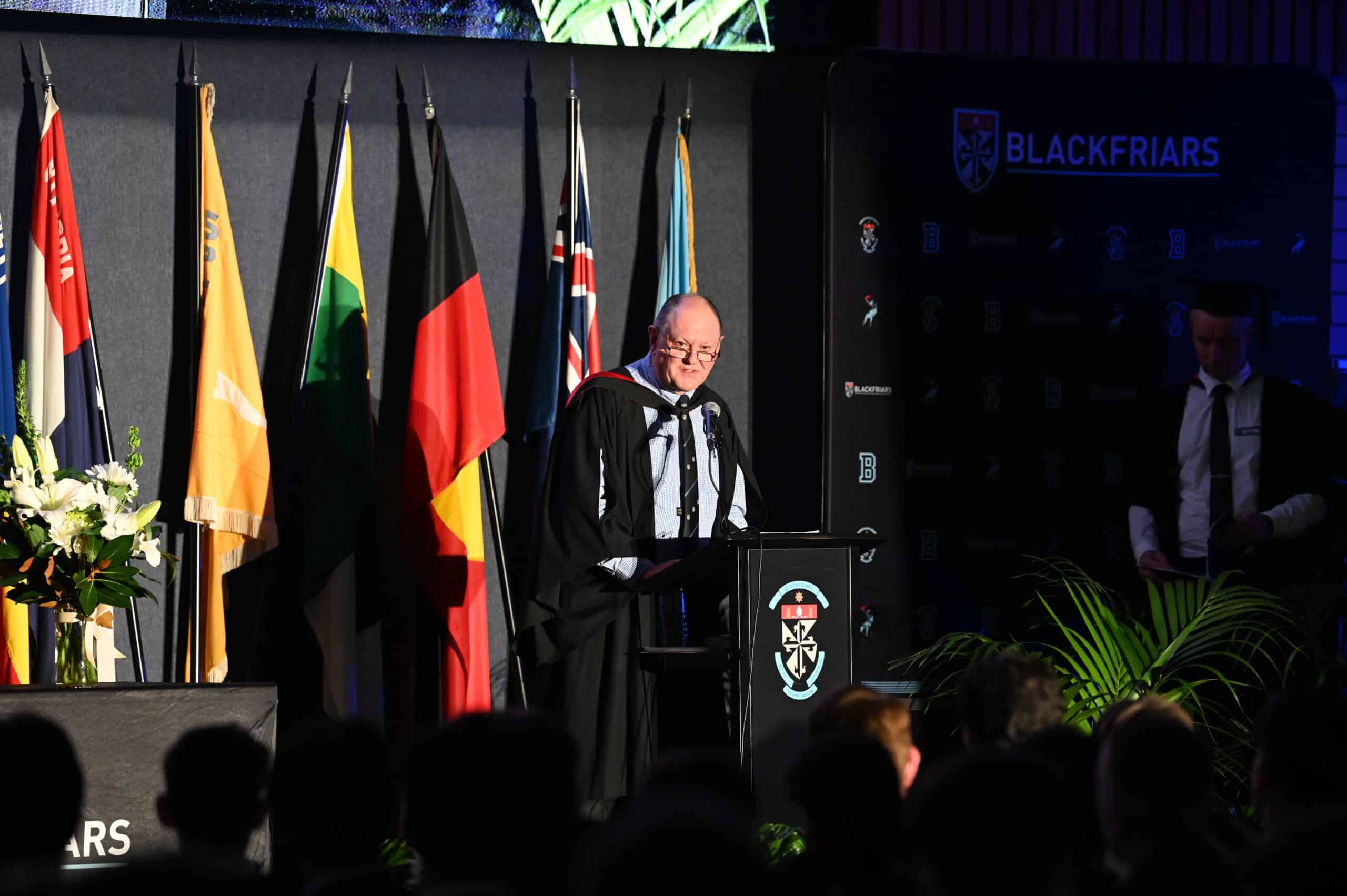 Old scholar, radio star Matthew Pantelis delivers Occasional Address