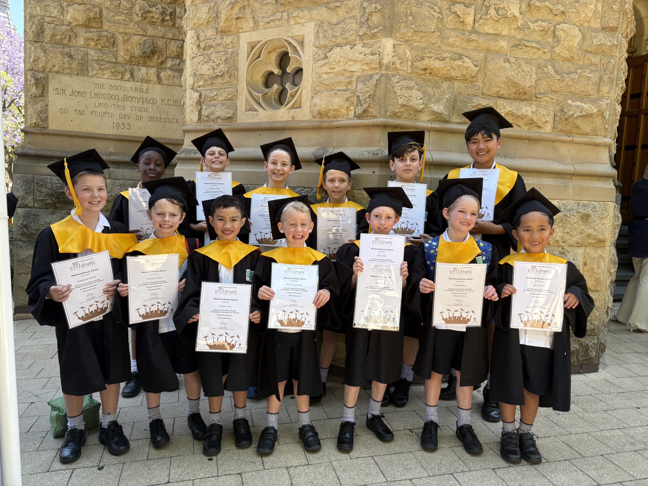 Celebrating our Children’s University graduates