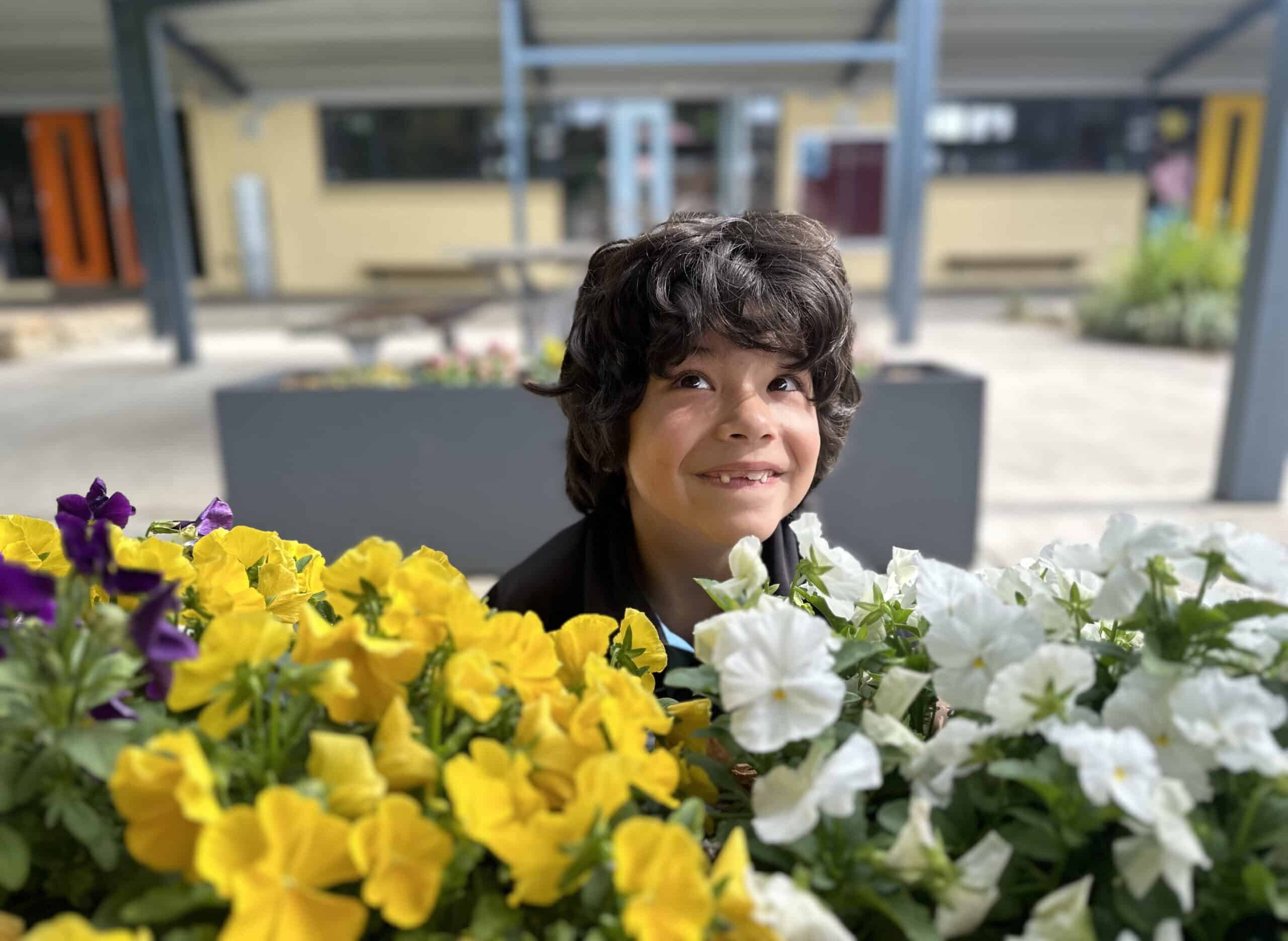 Year 1 student wins best garden in council competition