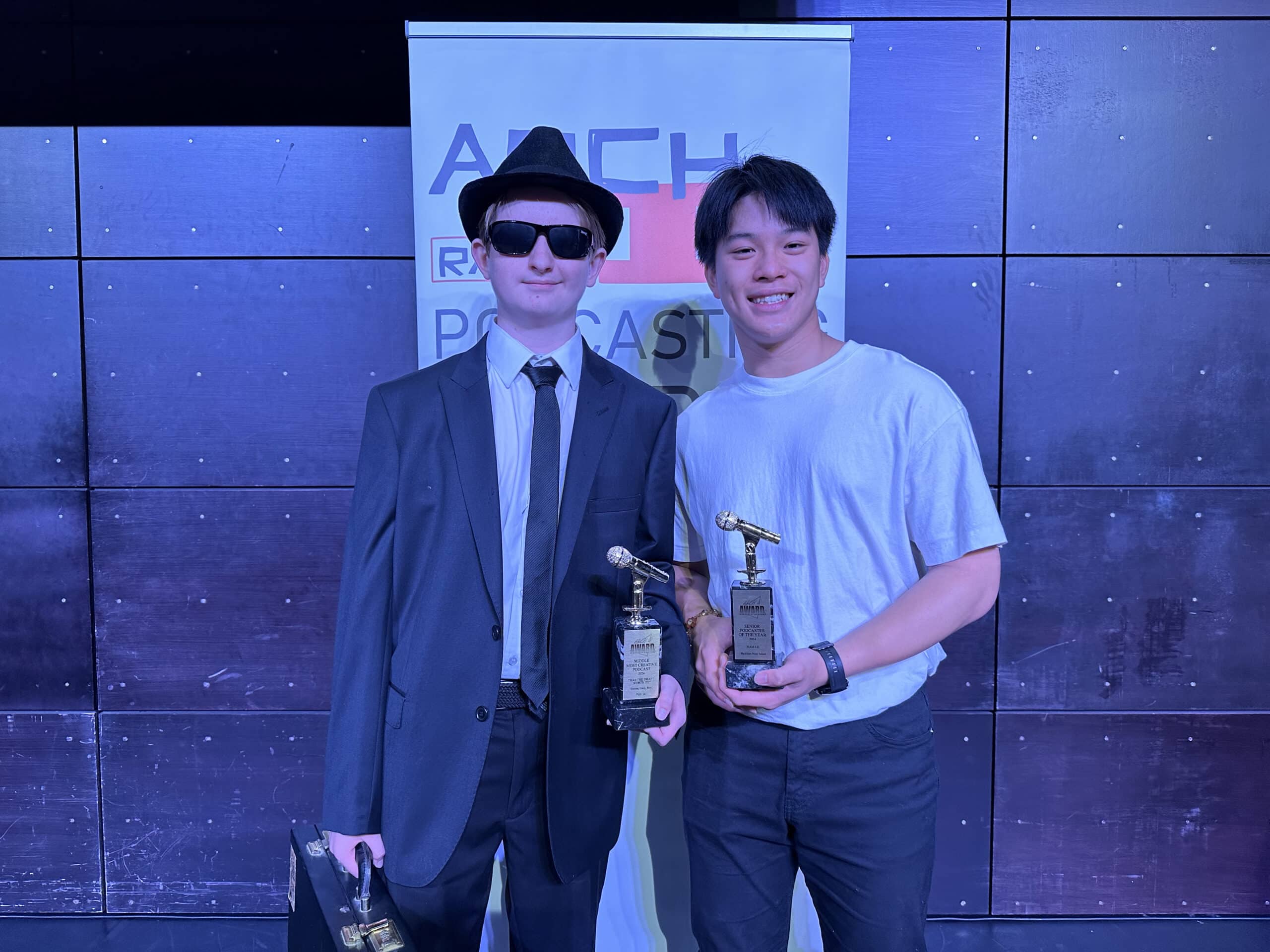 Arch D Awards: Blackfriars student’s Podcaster of the Year win