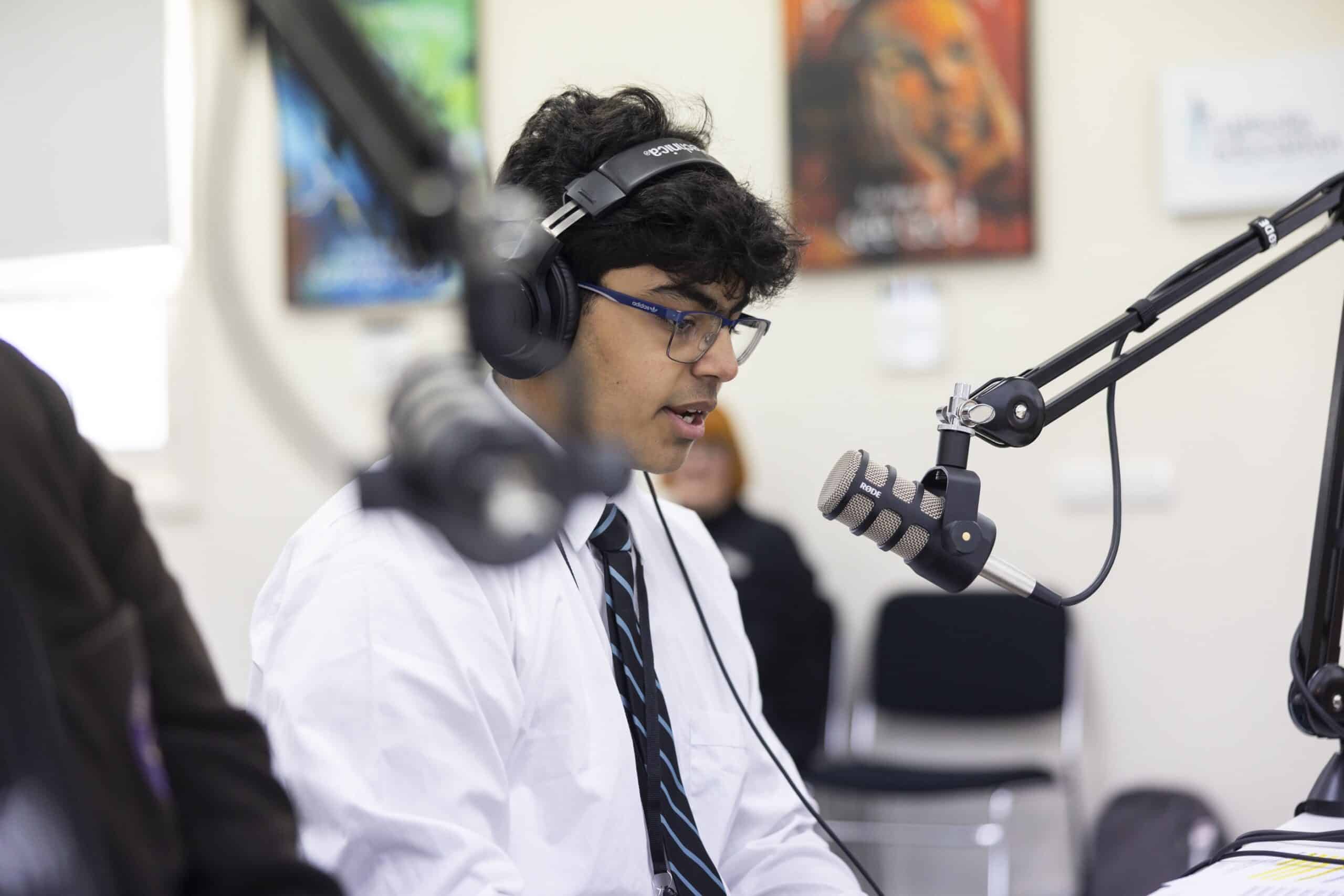 Seven students nominated for podcasting awards