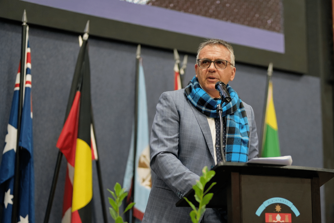Davidl Ruggiero Choosing peace: Principal David Ruggiero's final Term 1 address