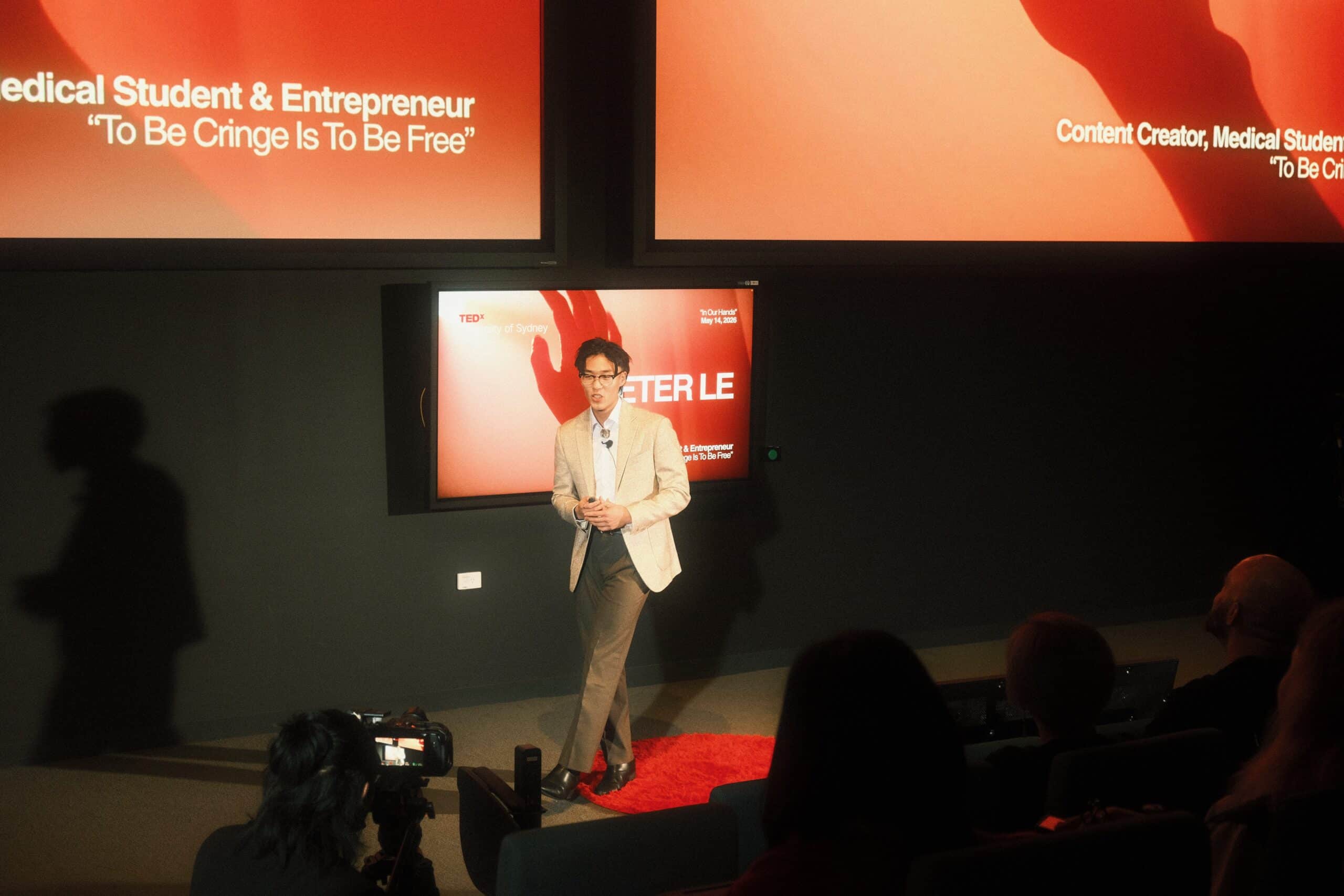 Peter Le on Embracing the Cringe at TEDx University of Sydney