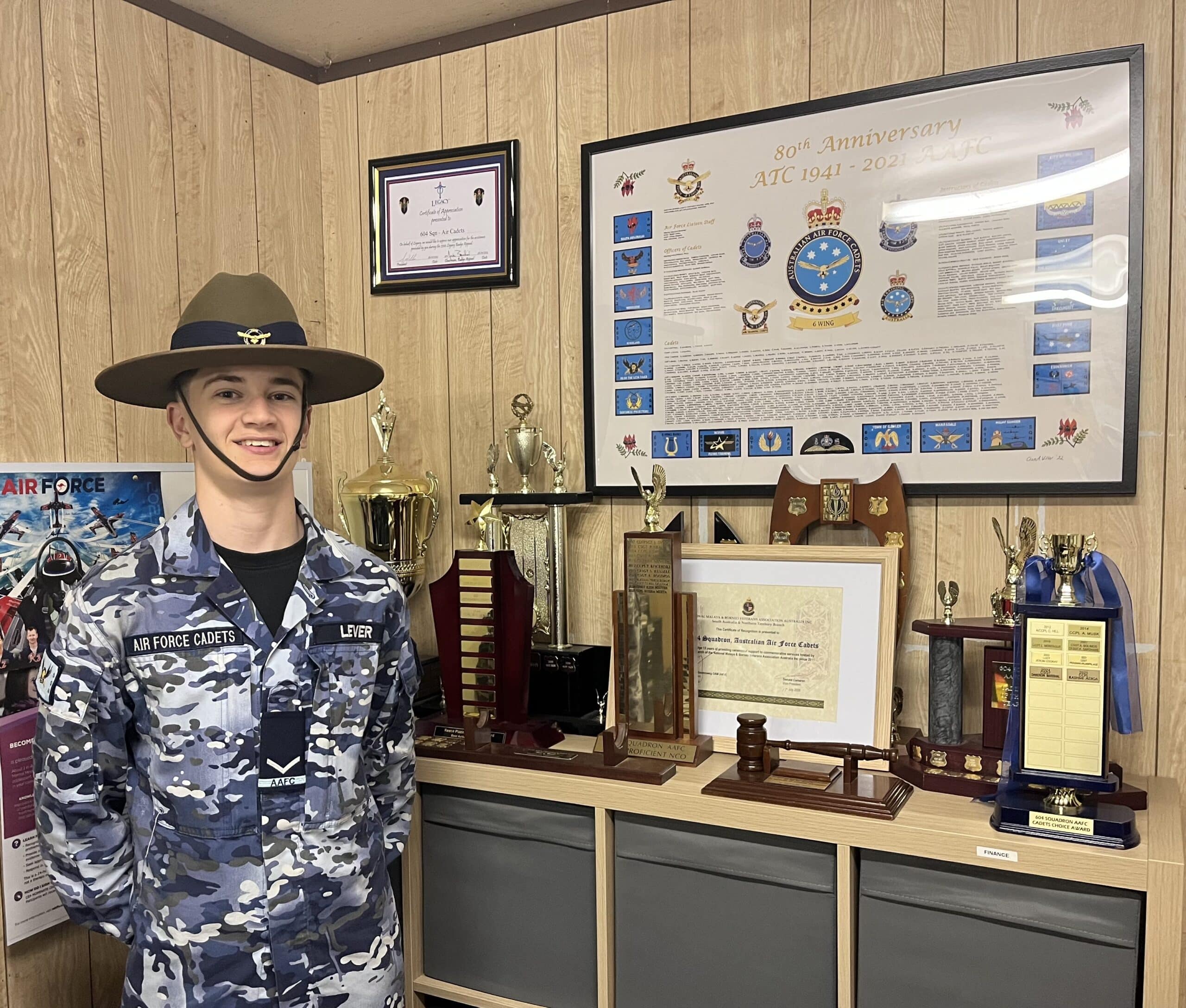 Student selected for Air Force Cadet National Fieldcraft Competition